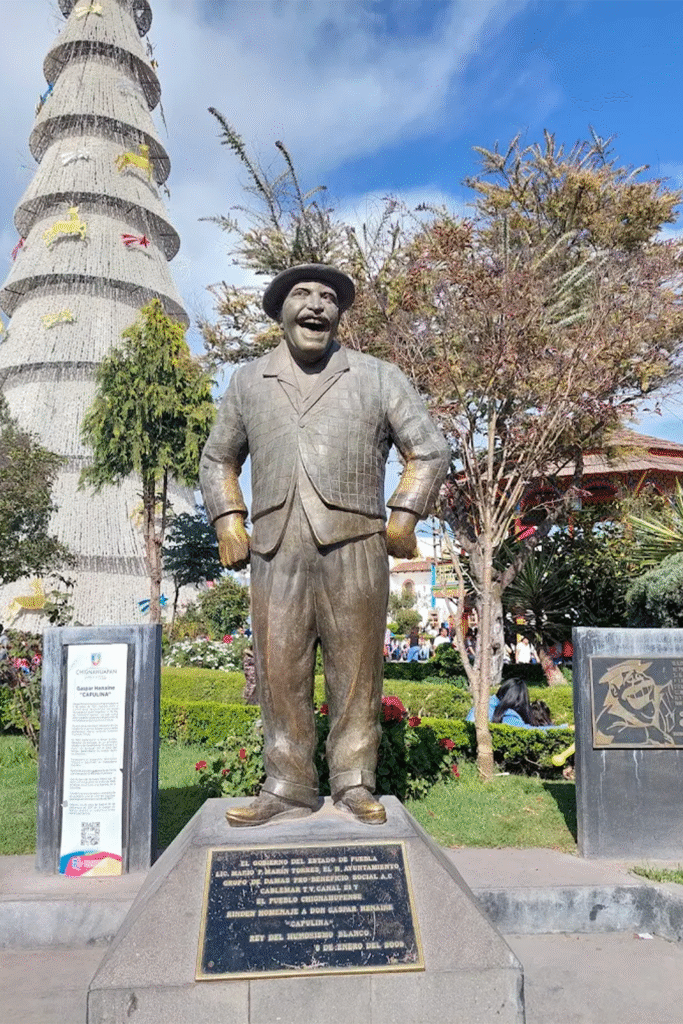 Estatua de Capulina
Chignahuapan, Puebla.
